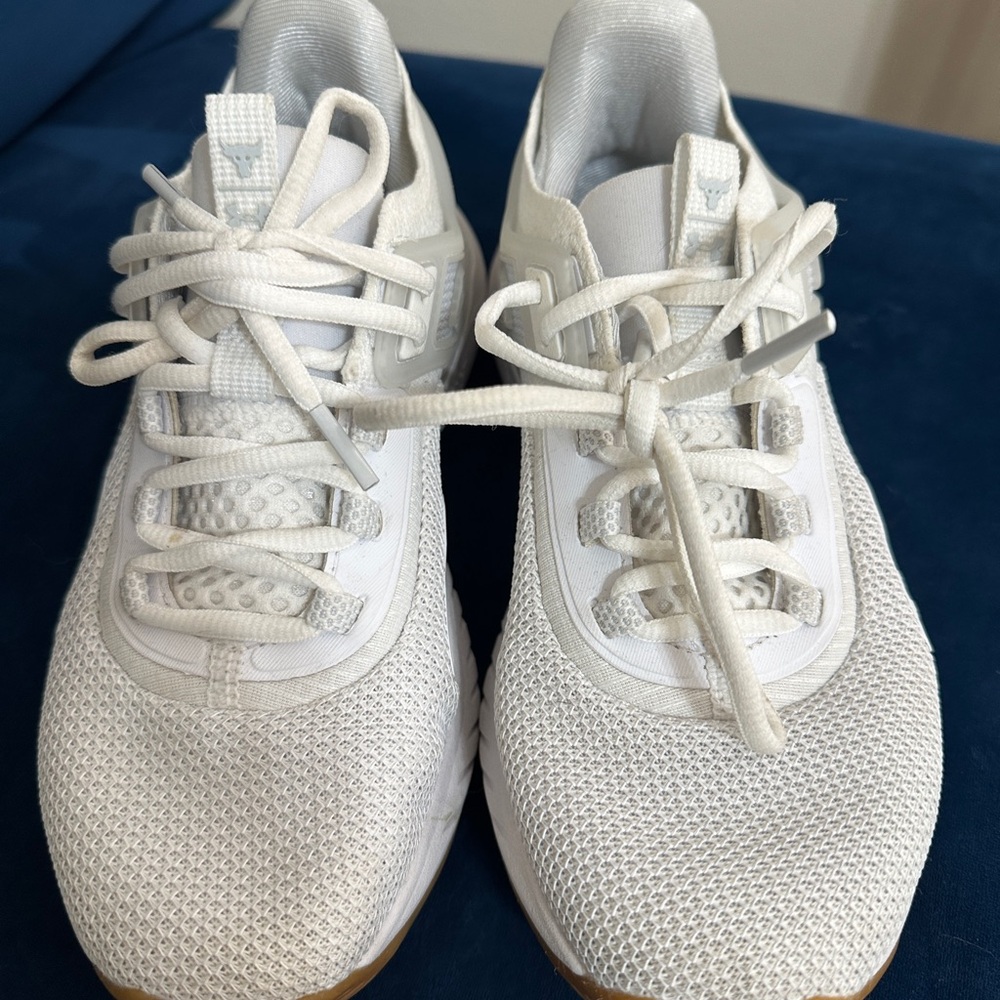 Under Armour White Athletic Shoes